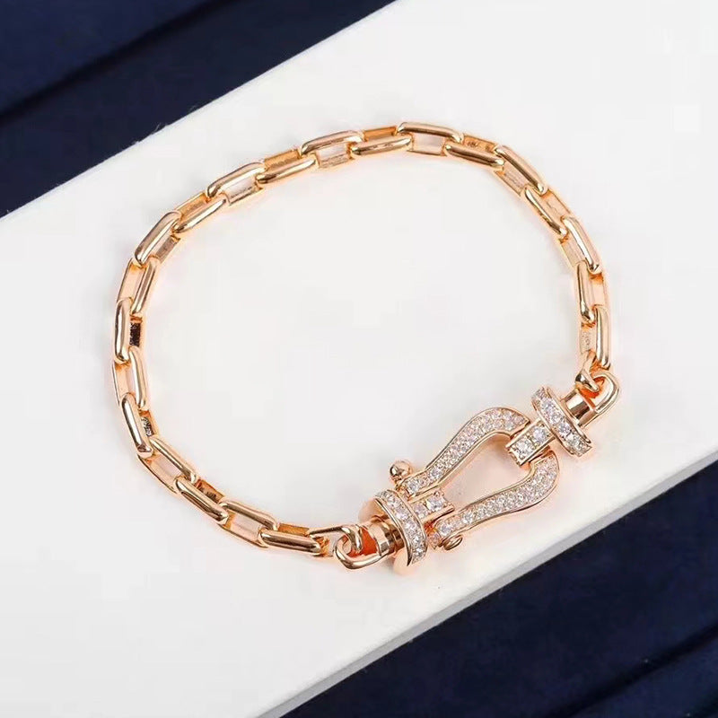 Bracelet Horseshoe Clasp